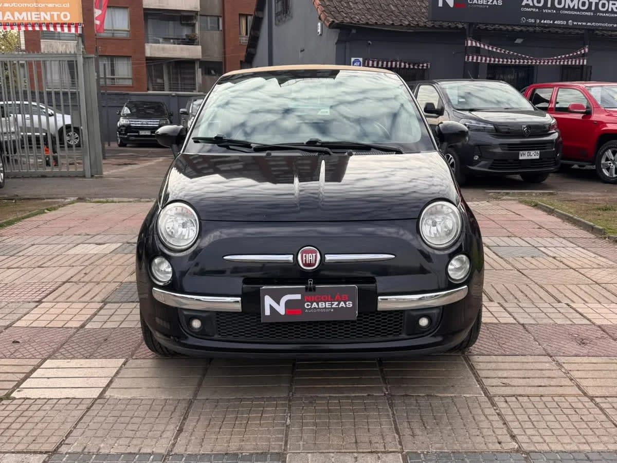 2016 Fiat 500 1.2 Negro - Miniatura 2