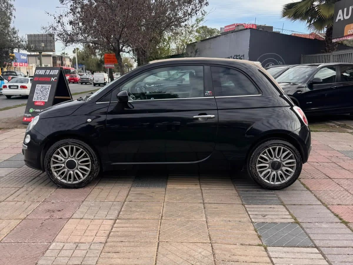 2016 Fiat 500 1.2 Negro - Miniatura 5