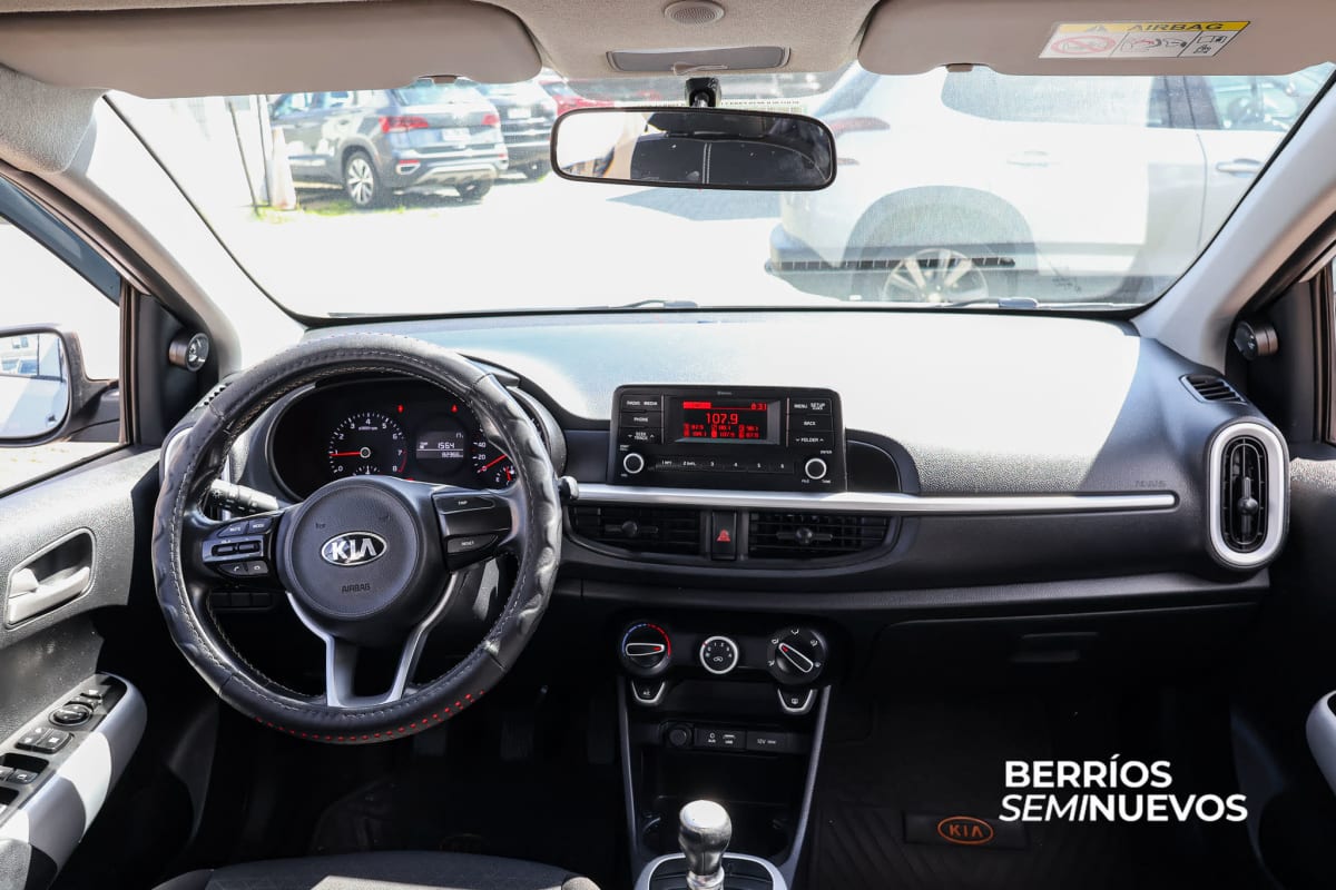 2018 Kia MORNING EX 1.2 EX Plata - Miniatura 10