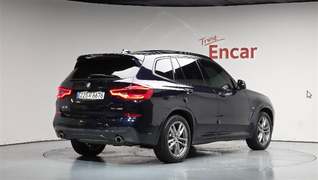 2021 BMW X3 Gasoline Negro - Miniatura 2