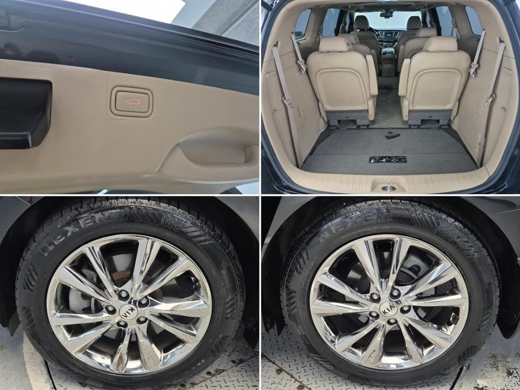 2019 Kia Carnival Gasoline Negro - Miniatura 5