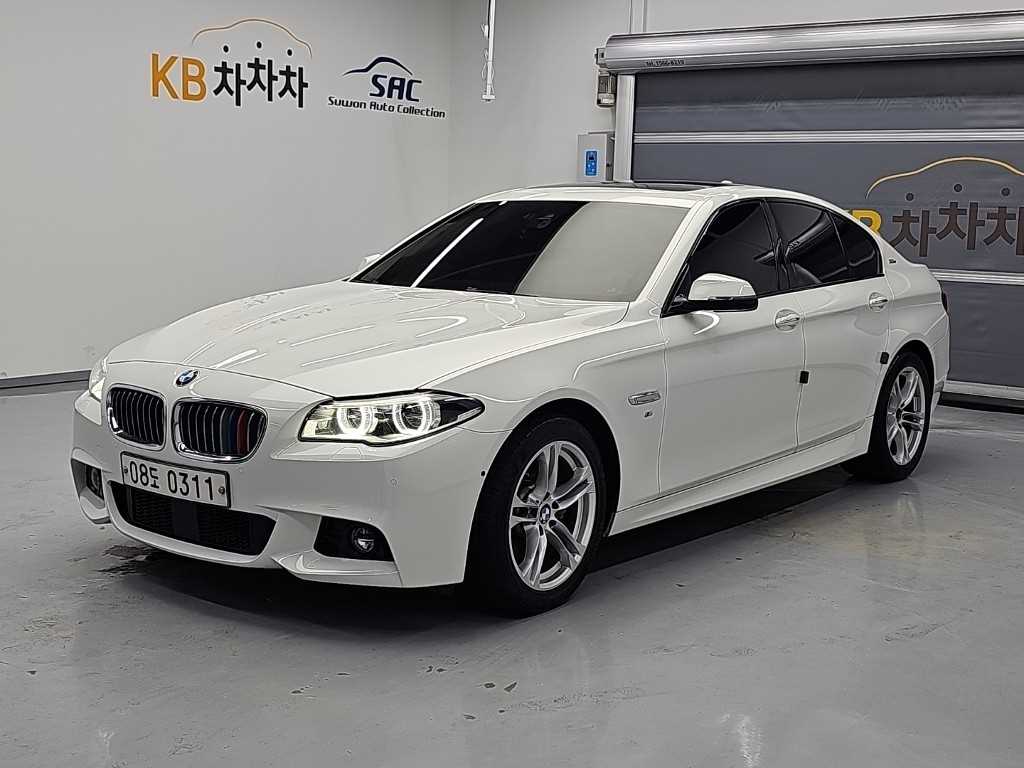 2016 BMW Serie 5 Gasoline Blanco - Imagen 1