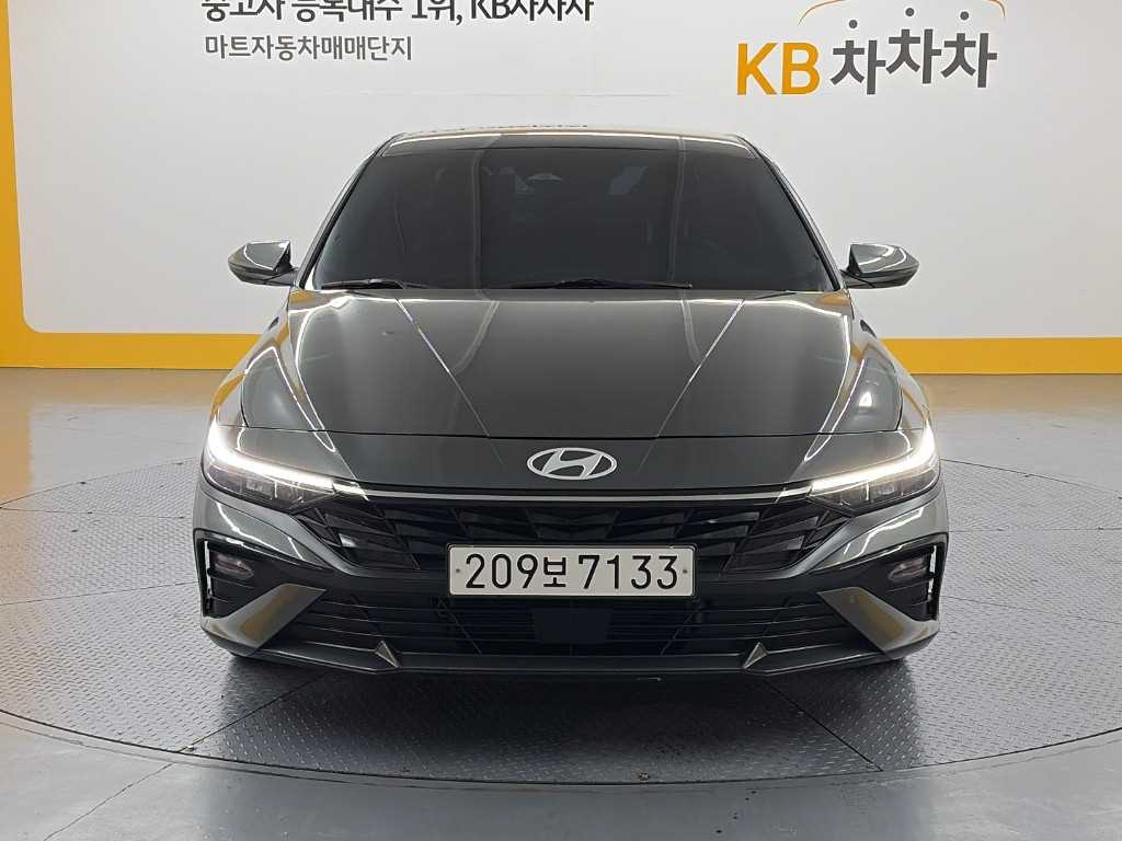 2024 Hyundai Avante Hybrid(CN7) Gris - Miniatura 2
