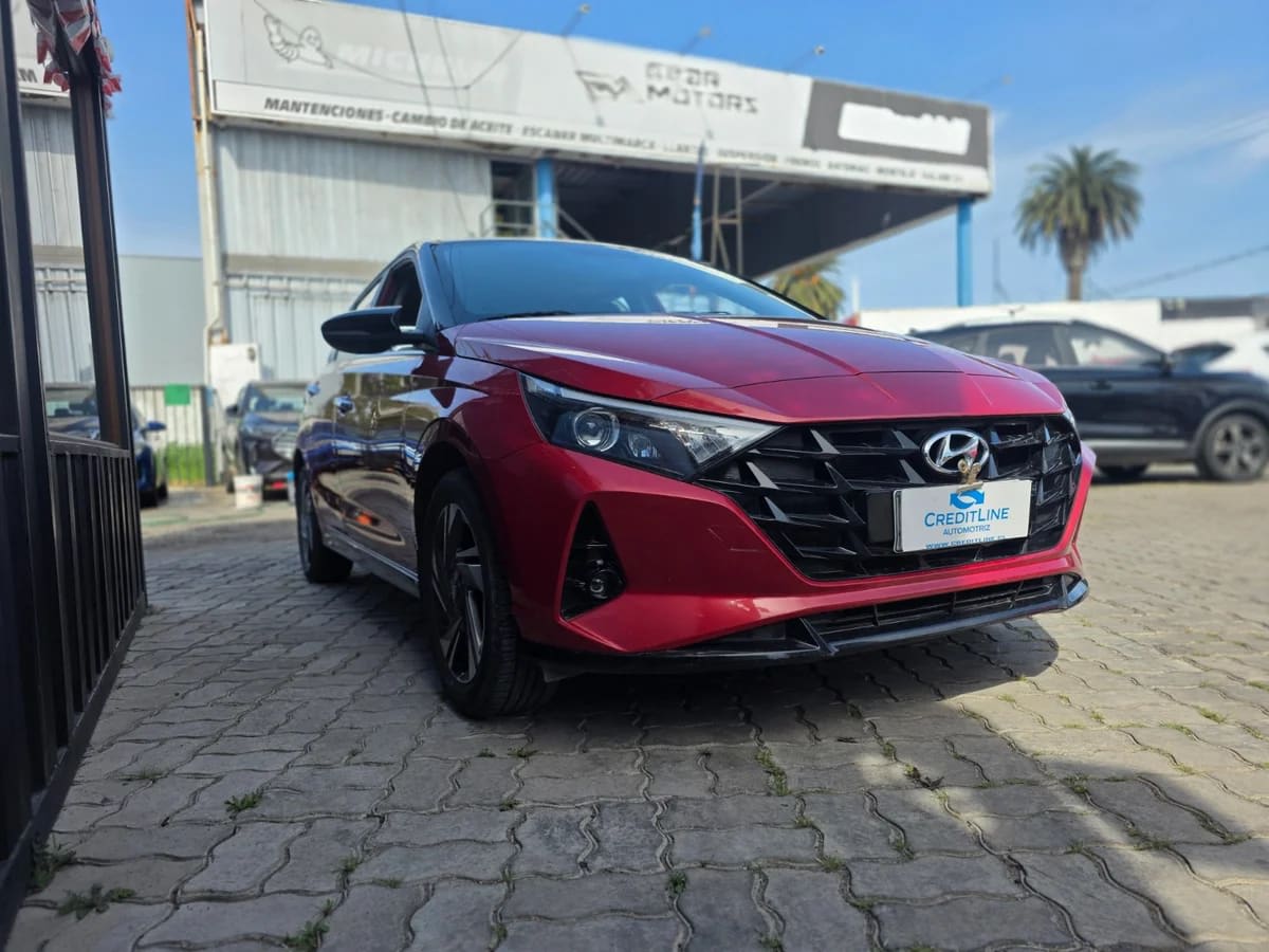 2024 Hyundai I20 1.4 Rojo - Miniatura 2