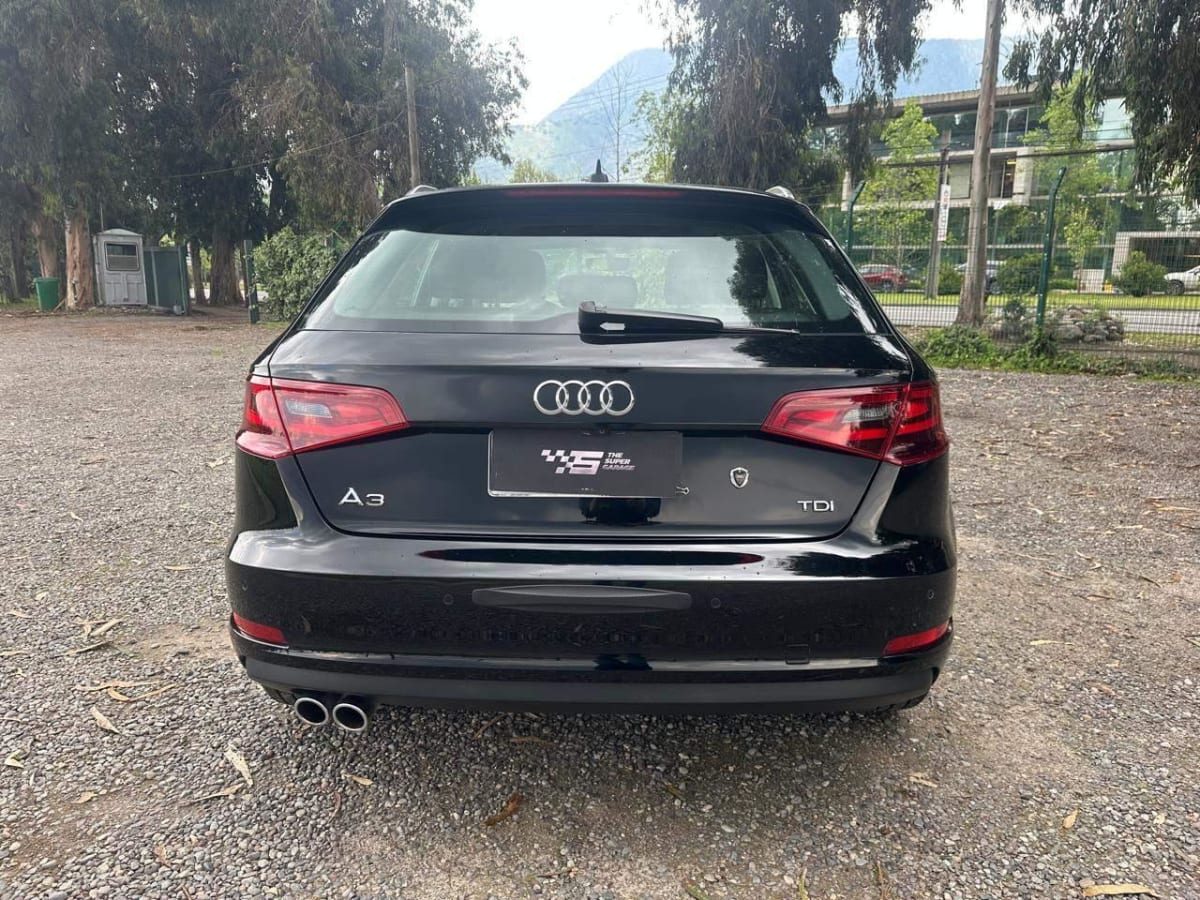 2017 Audi A3 TDI Negro - Miniatura 6