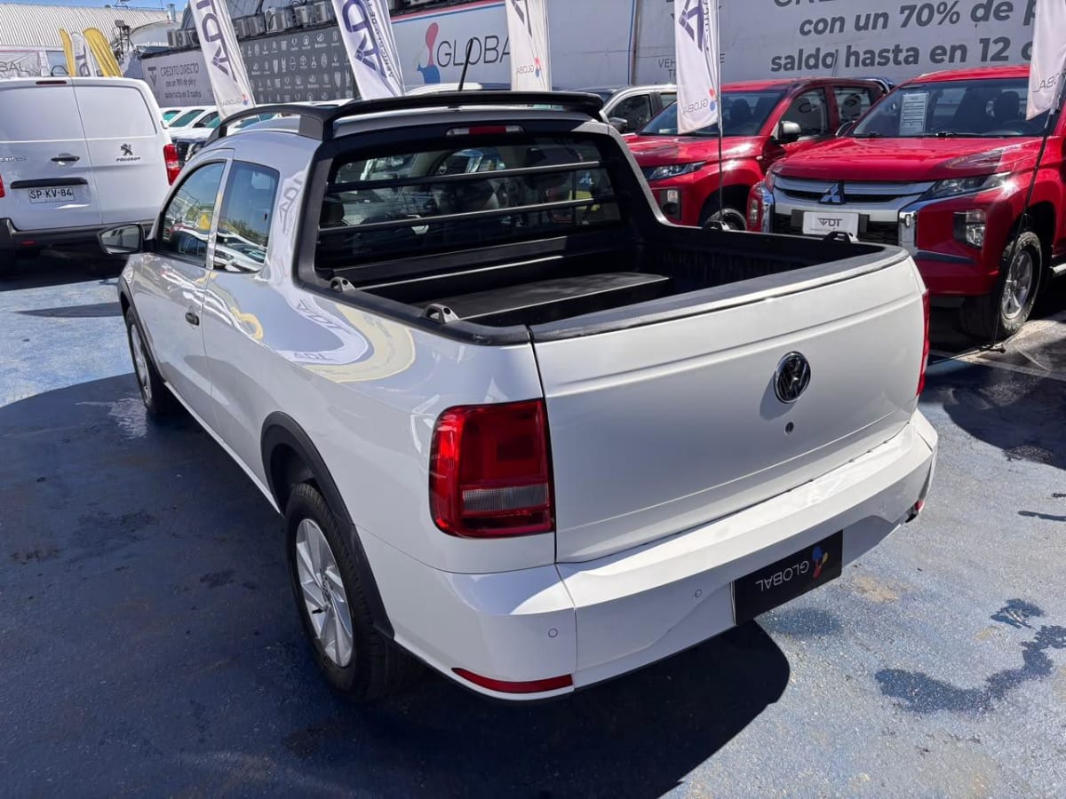 2022 Volkswagen Saveiro Blanco - Miniatura 6