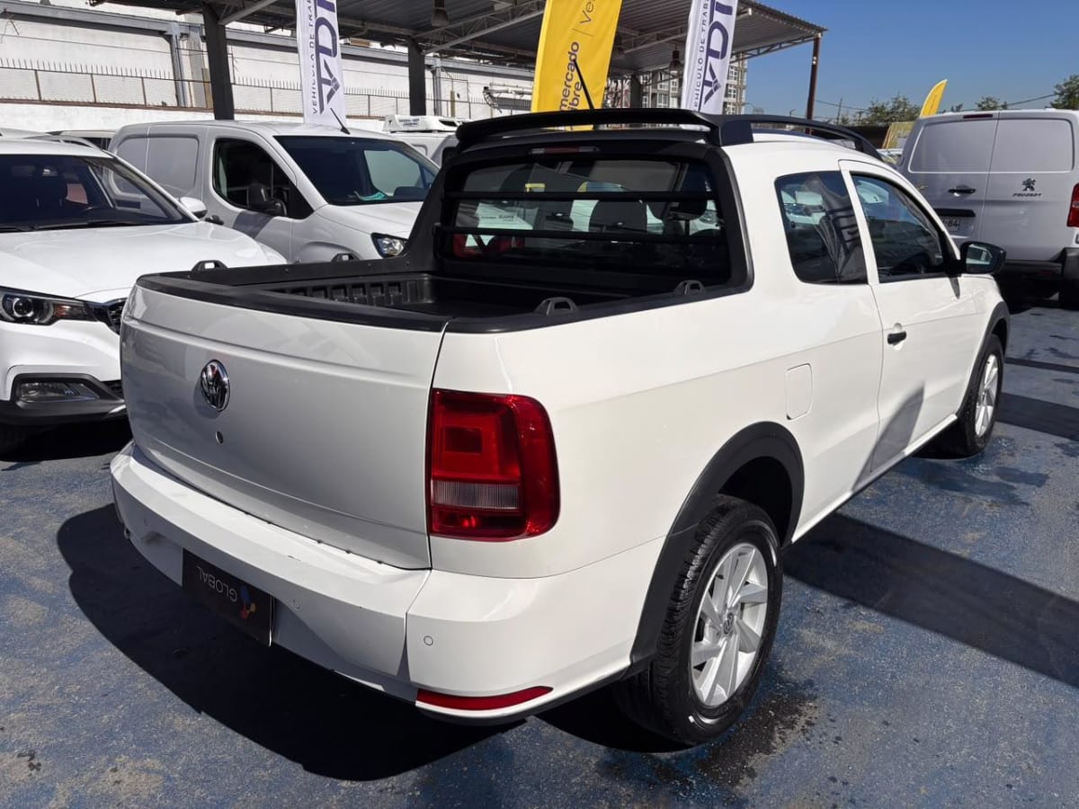 2022 Volkswagen Saveiro Blanco - Miniatura 8