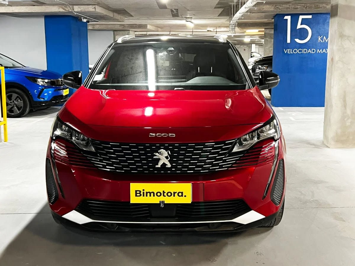 2023 Peugeot 3008 BLUE Rojo - Miniatura 2