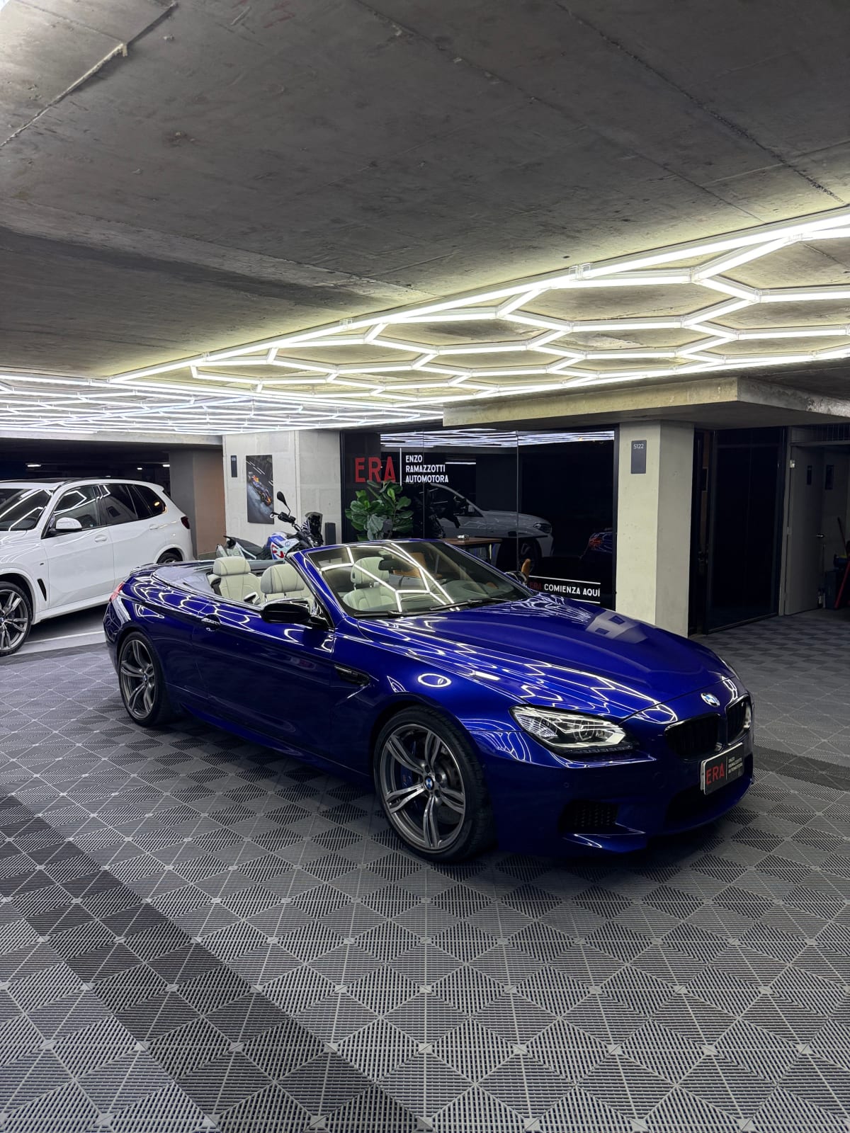 2015 BMW M6 Cabriolet Azul - Imagen 1