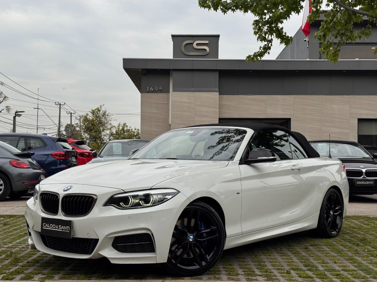 2020 BMW M240i CABRIOLET Blanco - Miniatura 2