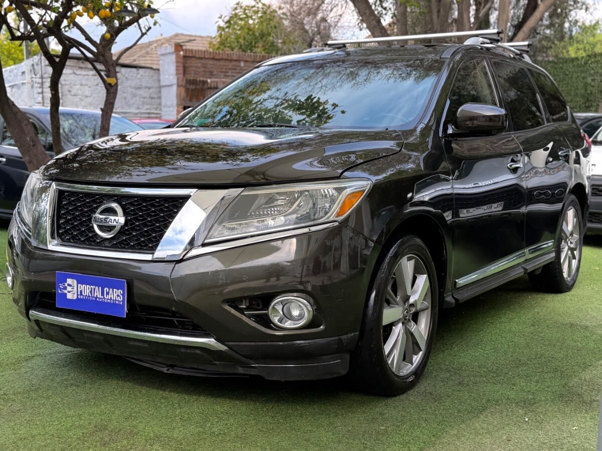 2016 Nissan PATHFINDER EXCLUSIVE Verde - Miniatura 3
