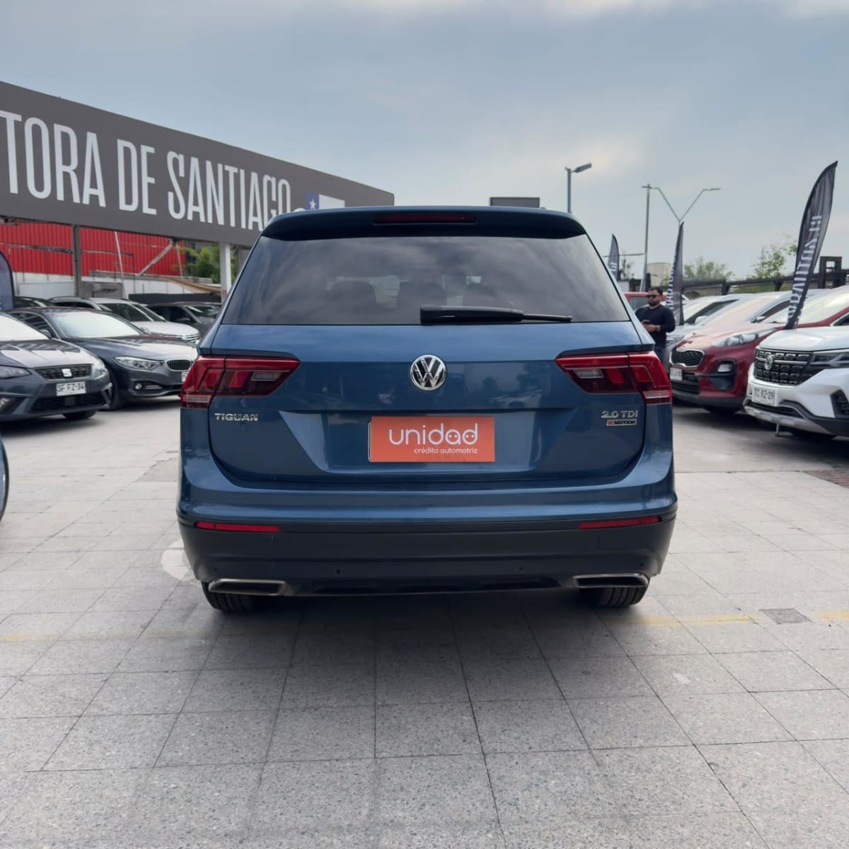 2019 Volkswagen TIGUAN TDI 4X4 2.0 AT 2.0 - Miniatura 9