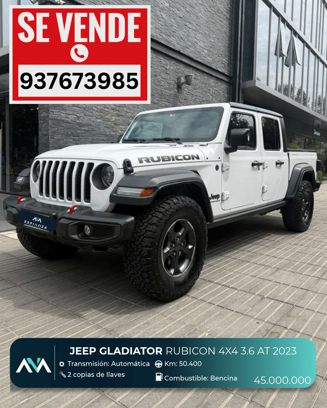 2023 Jeep GLADIATOR RUBICON - Imagen 1