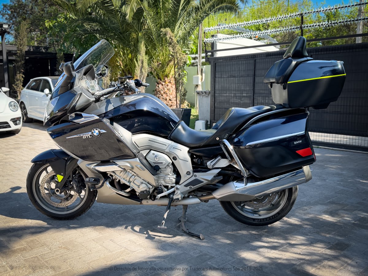 2012 BMW K 1600 Gtl K1600 Negro - Miniatura 6