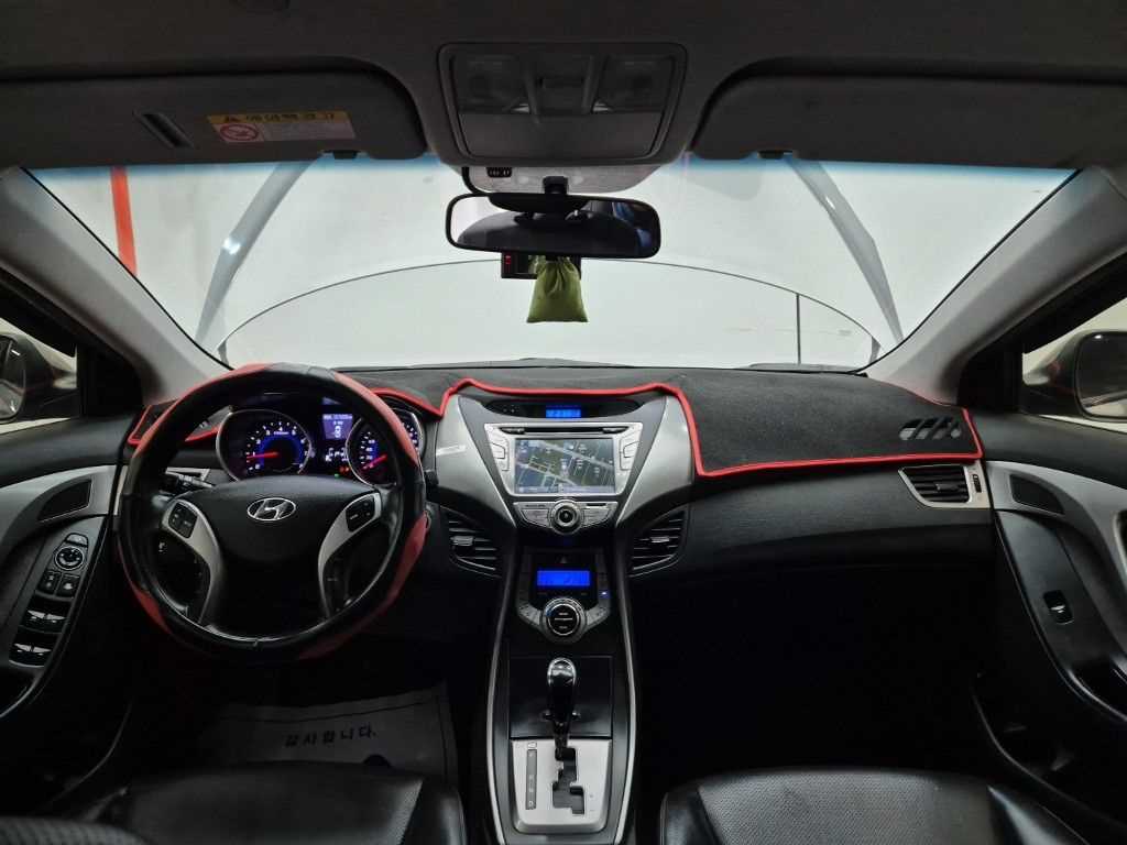 2014 Hyundai Avante Gasoline Gris - Miniatura 7