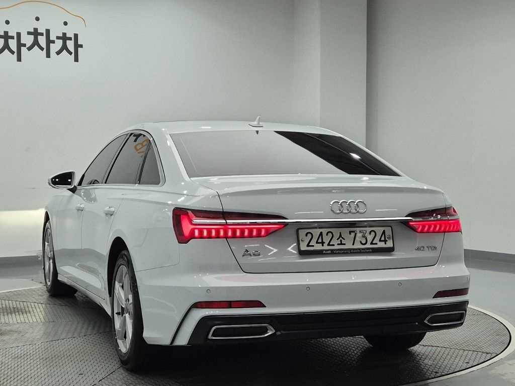 2020 Audi A6 Diesel Blanco - Miniatura 2