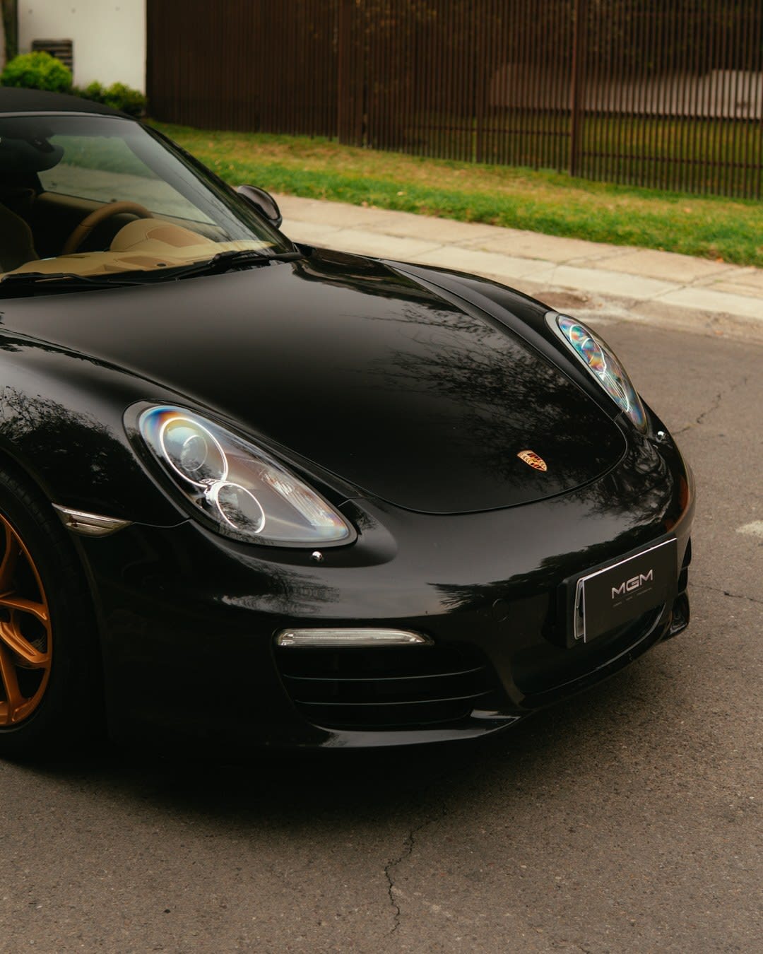 2014 Porsche BOXSTER 2.7 Negro - Miniatura 9