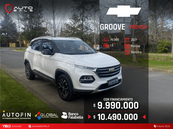2021 Chevrolet Groove Premiere en venta - Maule