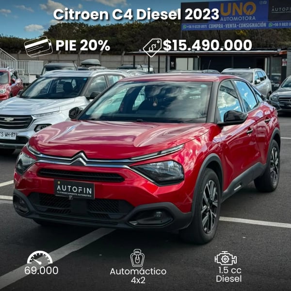 2023 Citroën C4 At en venta - Los Lagos