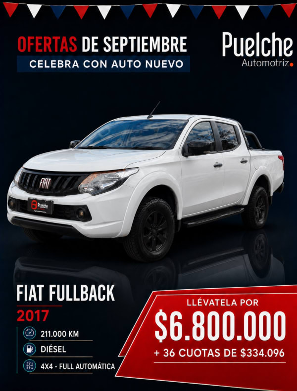 2017 Fiat Fullback en venta - Biobío