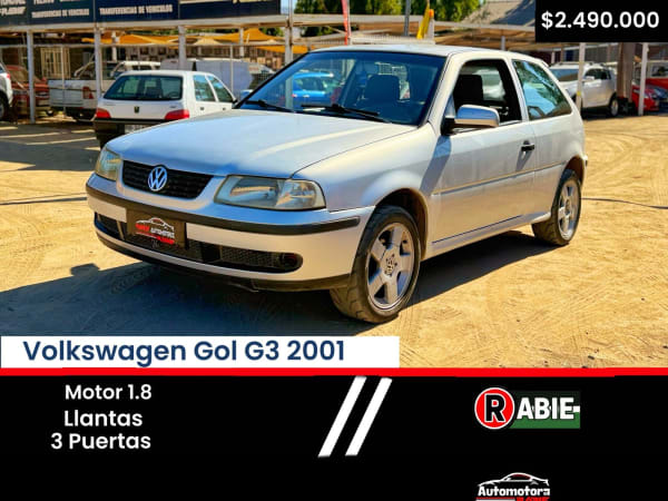 2001 Volkswagen Gol G3 en venta - Metropolitana de Santiago