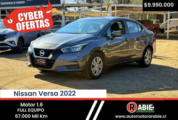 2022 Nissan Versa en venta - Metropolitana de Santiago