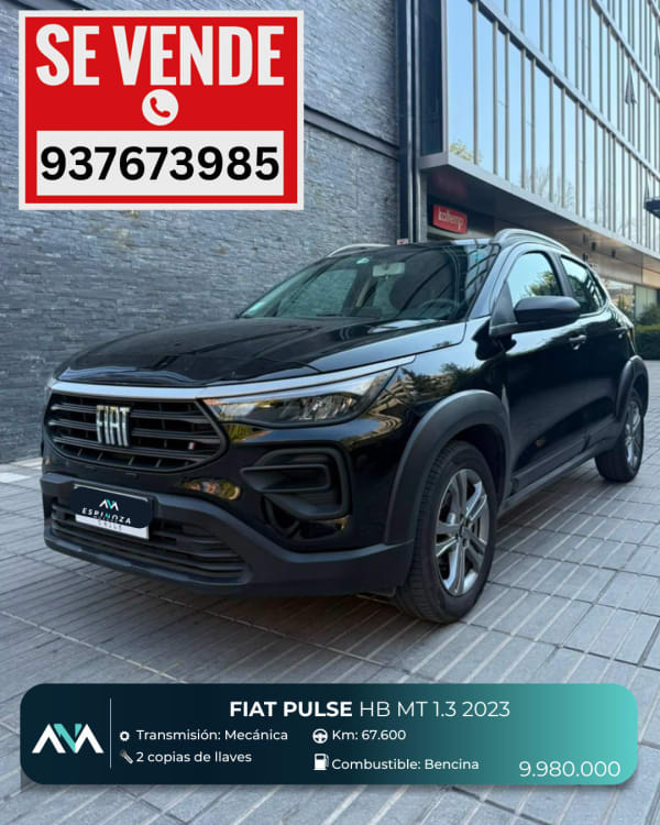 2023 Fiat Pulse en venta - Metropolitana de Santiago