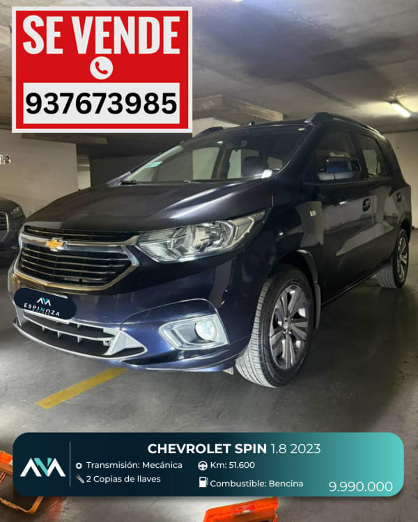 2023 Chevrolet Spin en venta - Metropolitana de Santiago
