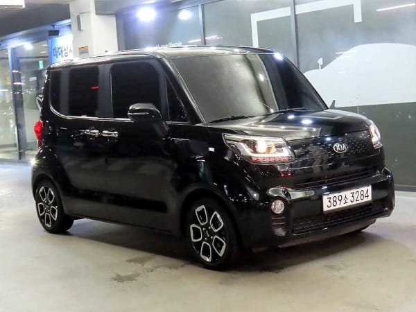2021 KIA Ray Ref 419750 Gasoline Negro
