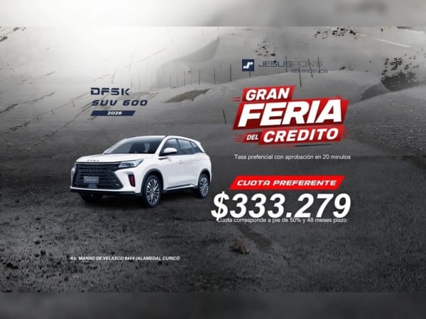 2025 Dfsk Suv 600 en venta - Maule