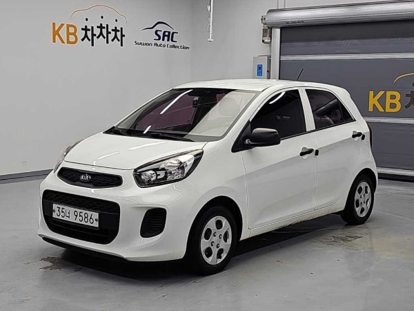 2016 KIA Morning Ref 420544 Gasoline Blanco