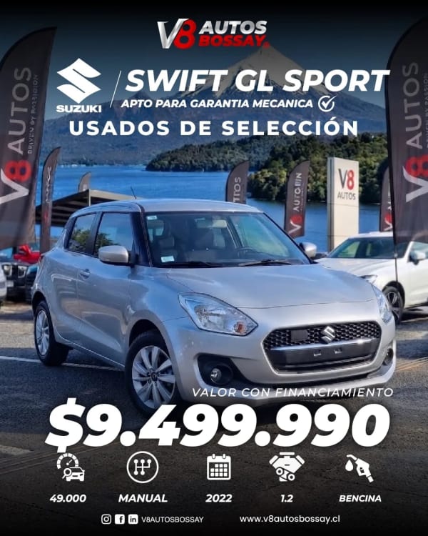 2022 Suzuki SWIFT GL SPORT en venta - Los Lagos
