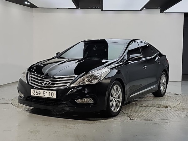 2011 Hyundai Grandeur Ref 421209 Gasoline Negro