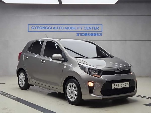 2018 KIA Morning Ref 424055 Gasoline Gris