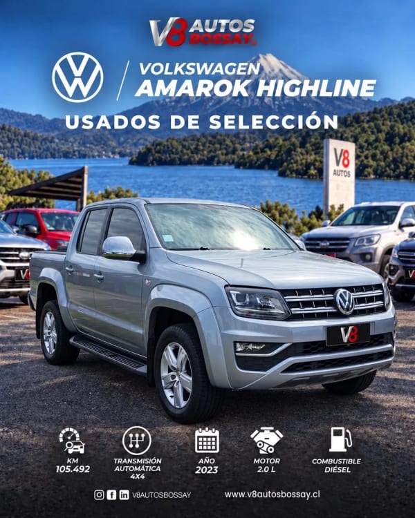 2023 Volkswagen Amarok Highline en venta - Los Lagos