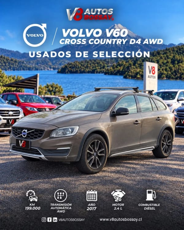 2017 Volvo V60 Cross Country D4 AWD en venta - Los Lagos