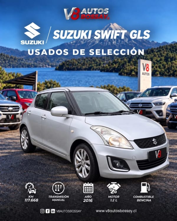 2016 Suzuki Swift GLS en venta - Los Lagos