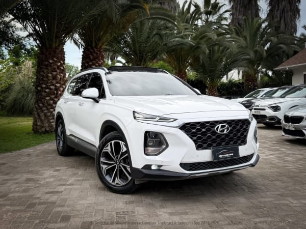 2019 Hyundai SANTA FE TM CRDI 4X4 2.2 AUT Blanco