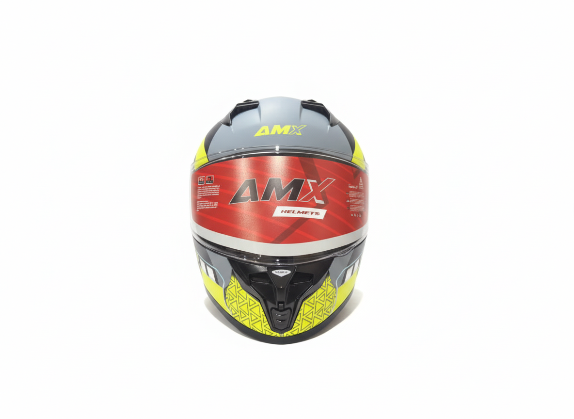 CASCO INTEGRAL AMX Defender Gris