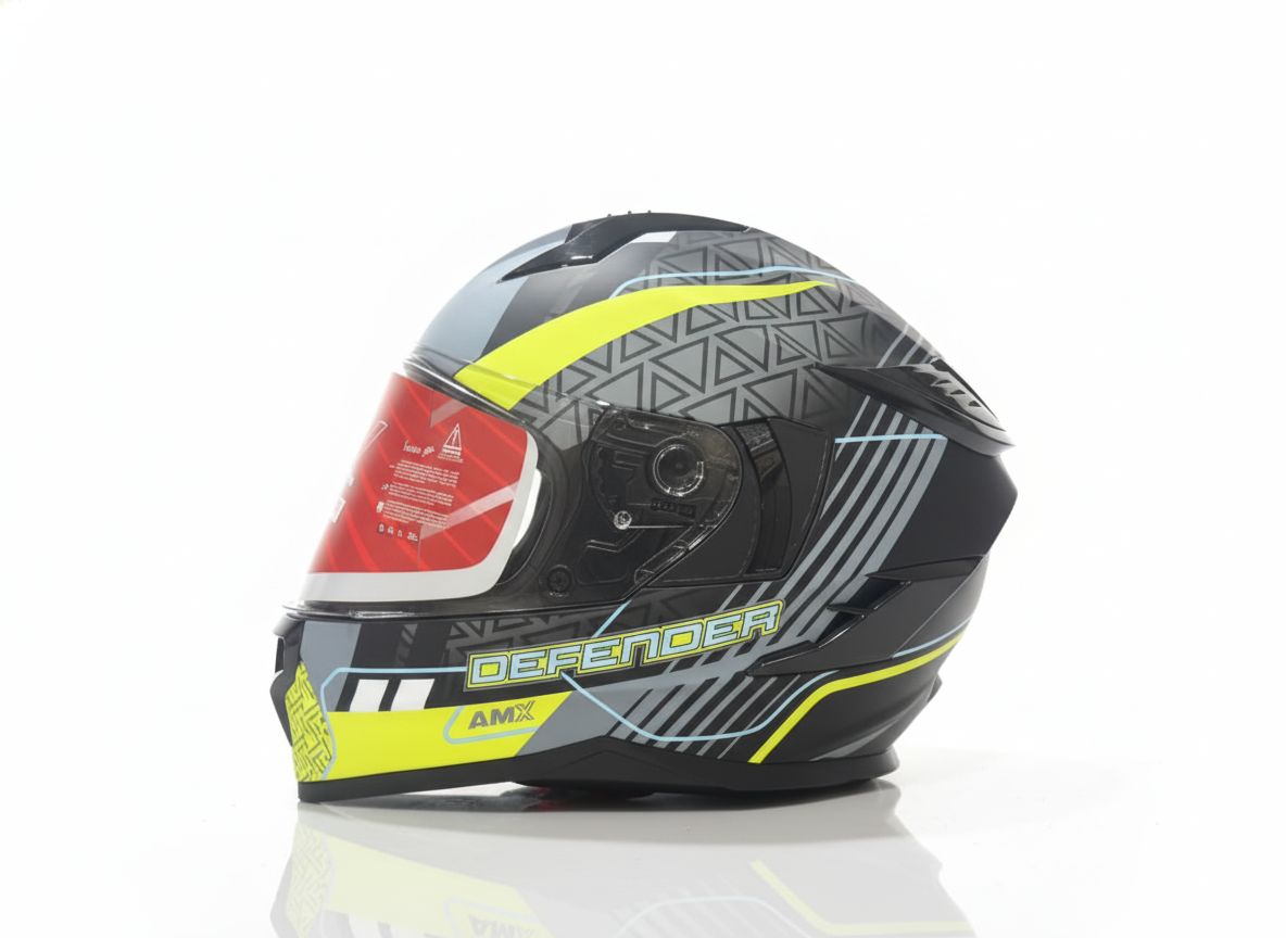 CASCO INTEGRAL AMX Defender Gris