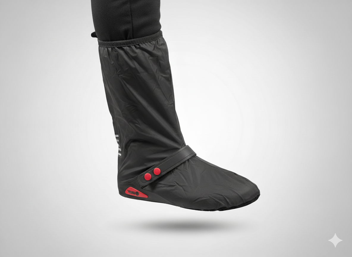 Zapatones impermeables negro