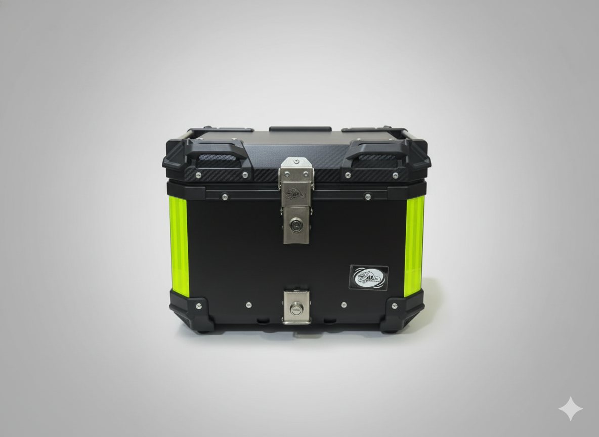 Maletero Moto Au De 45 Litros en Aluminio