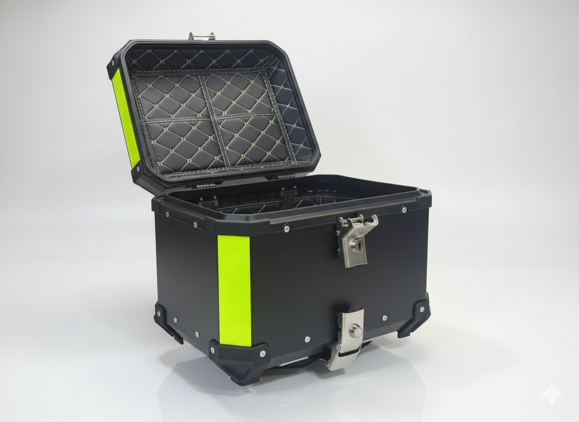 Maletero Moto Au De 45 Litros en Aluminio