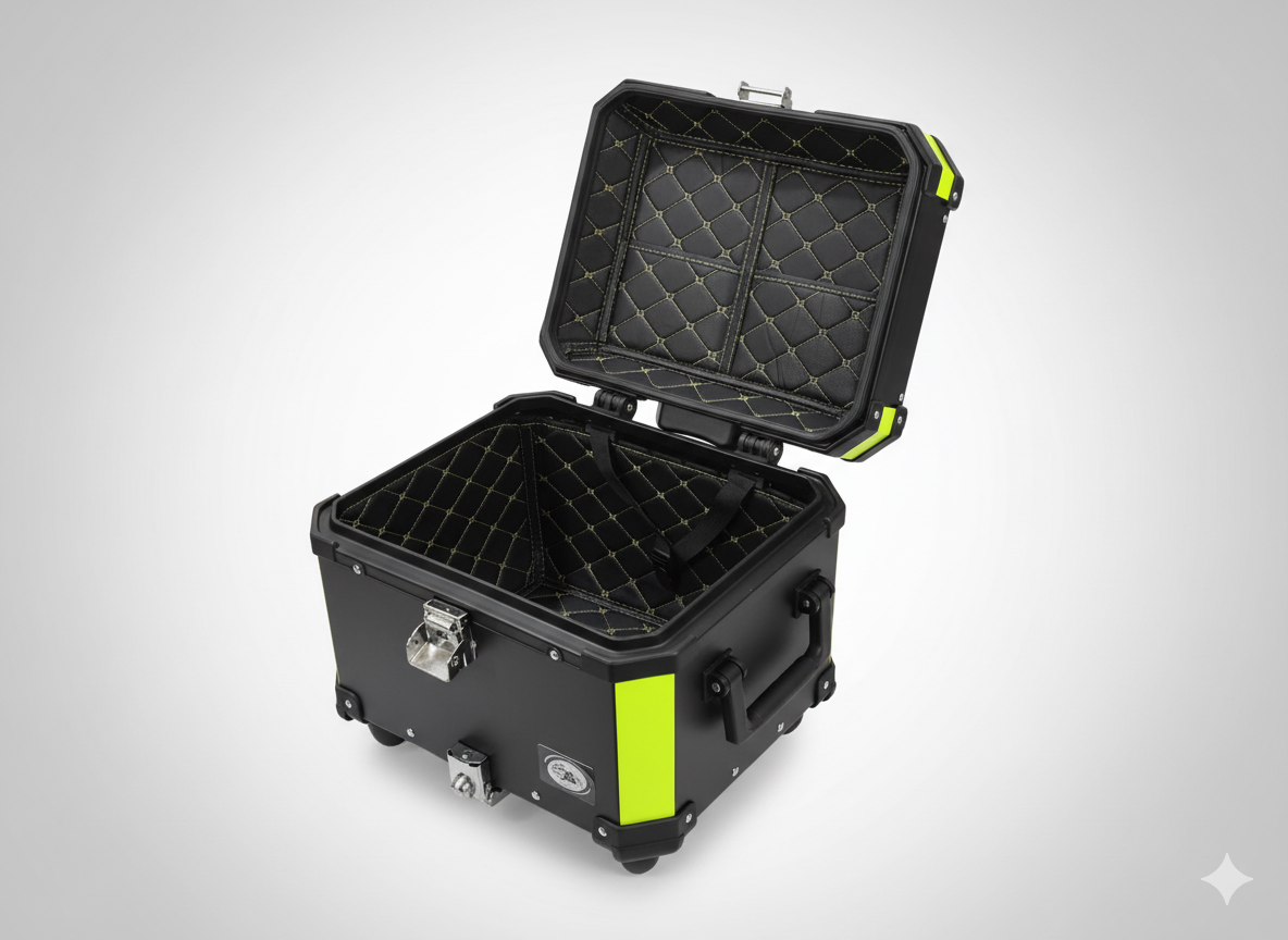 Maletero Moto Au De 45 Litros en Aluminio