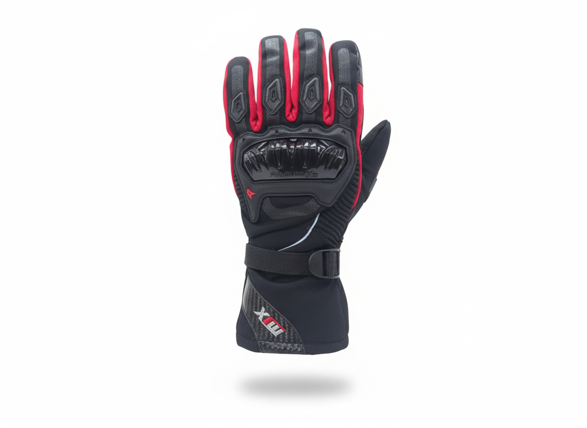 Guante MJX Rojo Impermeable