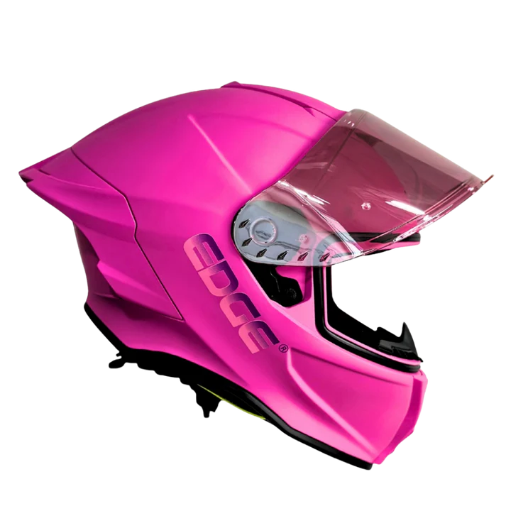 Casco Edge Integral Shanghai Solido Rosado Mate