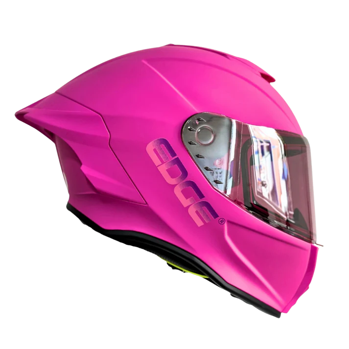 Casco Edge Integral Shanghai Solido Rosado Mate