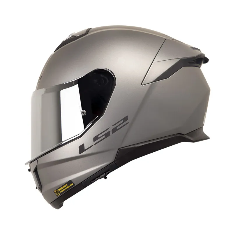 CASCO INTEGRAL LS2 FF808 STREAM II Solid GRIS
