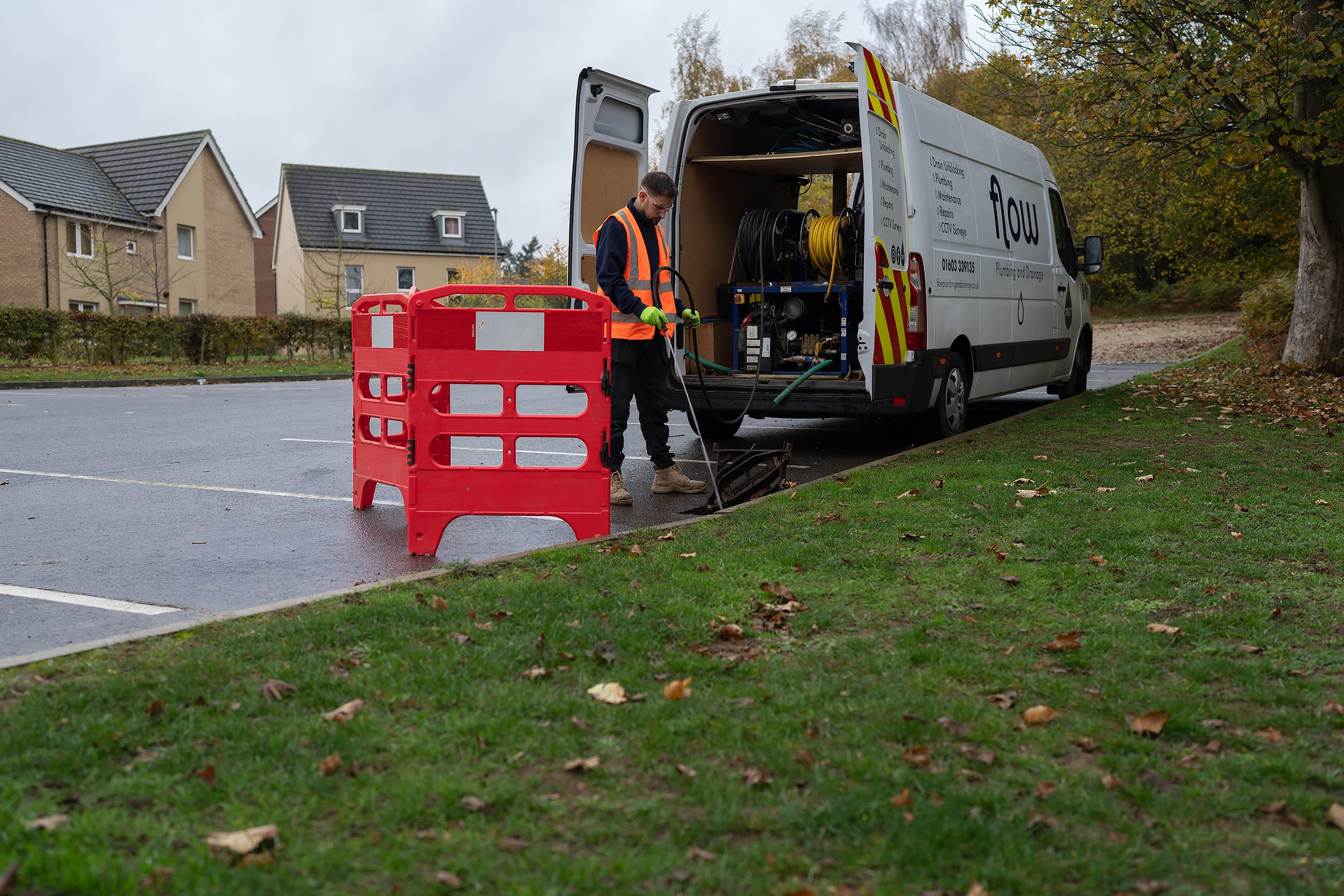 Flow Plumbing and Drainage CCTV drainage maintenance in Norwich