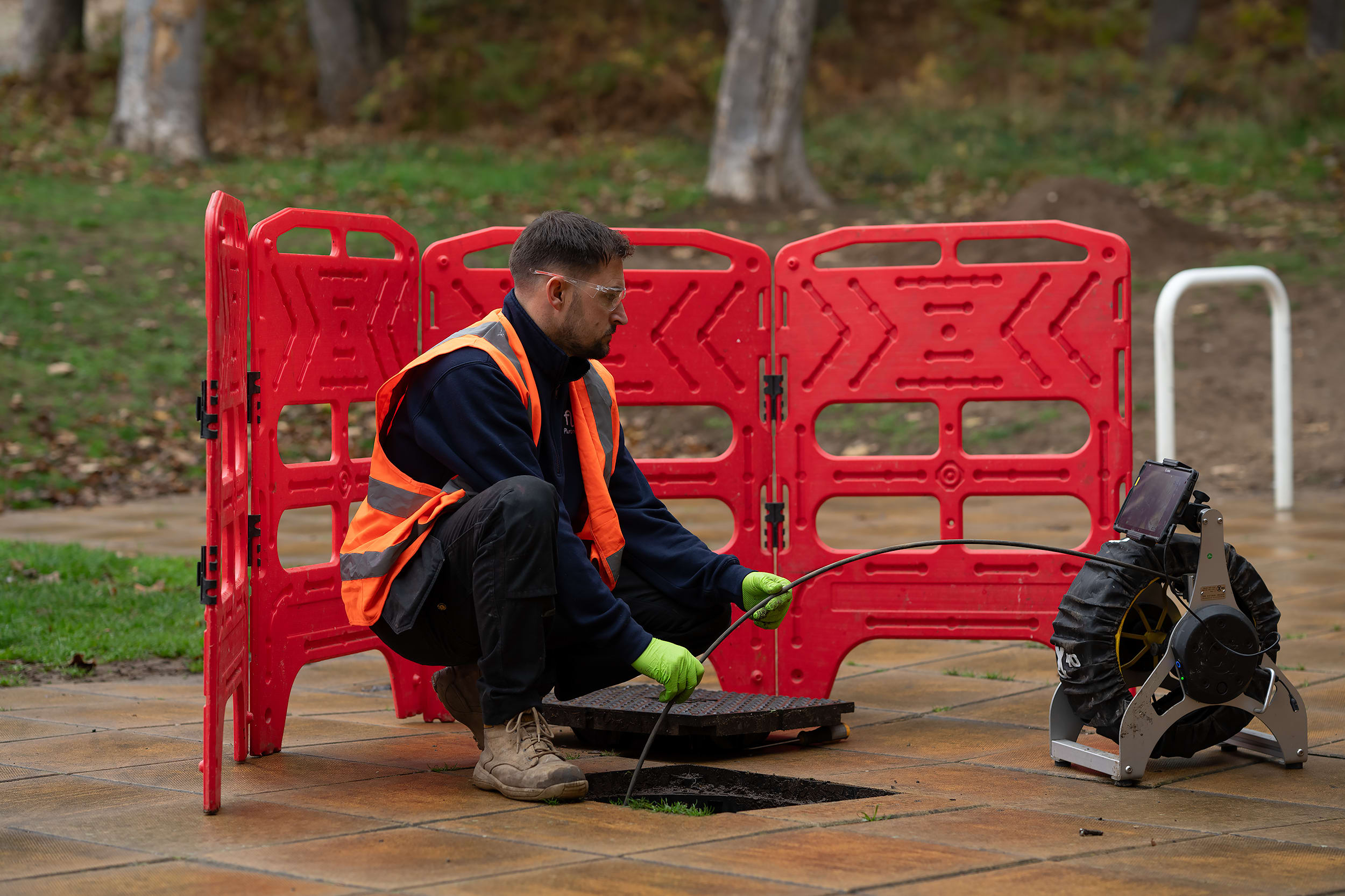 Flow Plumbing and Drainage CCTV drainage survey in Norfolk